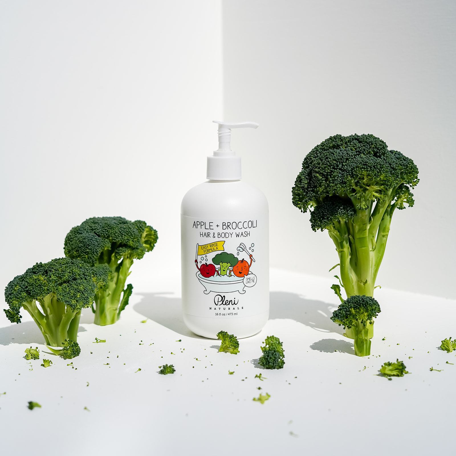 Apple + Broccoli Hair & Body Washcategory_Baby from Pleni Naturals - SHOPELEOS
