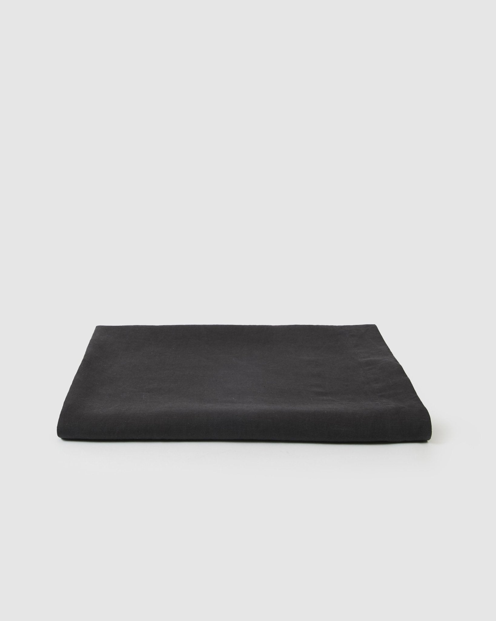 Babette Linen Tablecloth - Charcoalcategory_Kitchen & Dining from SUNDAY MORNING - SHOPELEOS