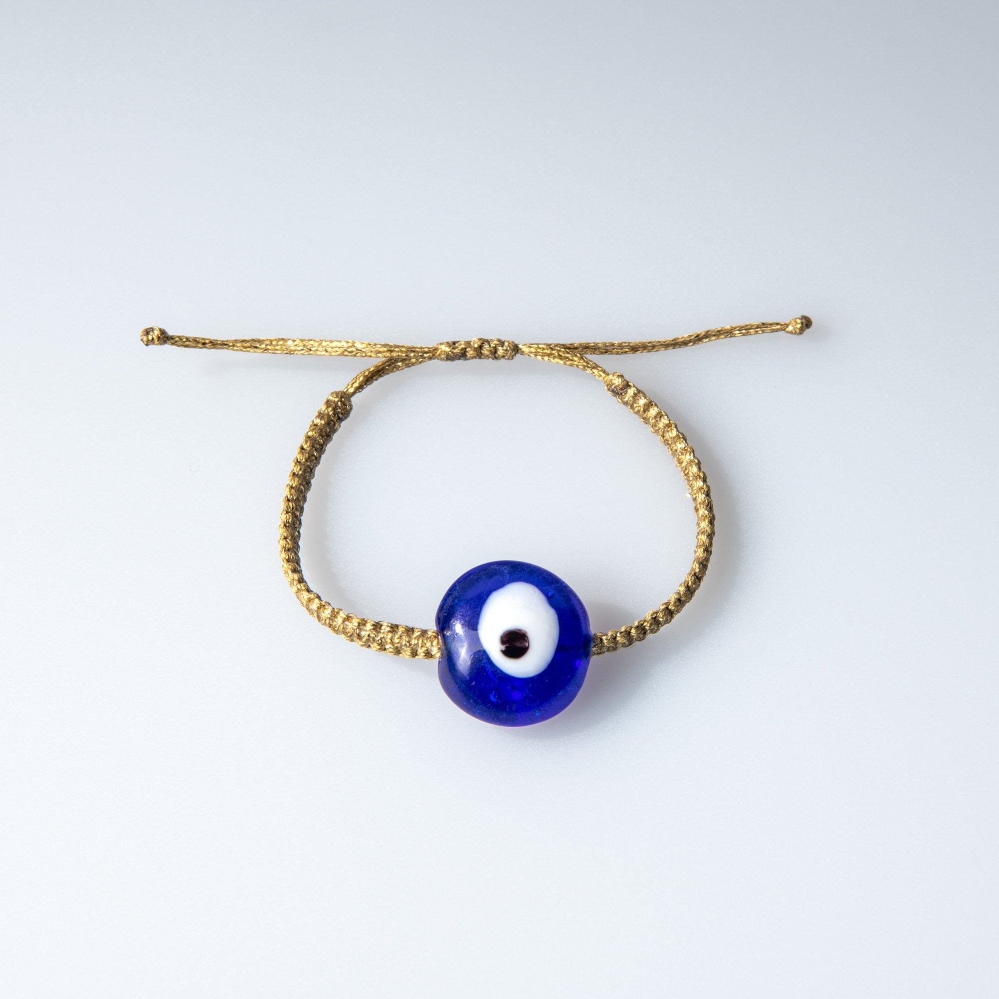 Blue Ceramic Evil Eye Braceletcategory_Accessories from OIYA - SHOPELEOS