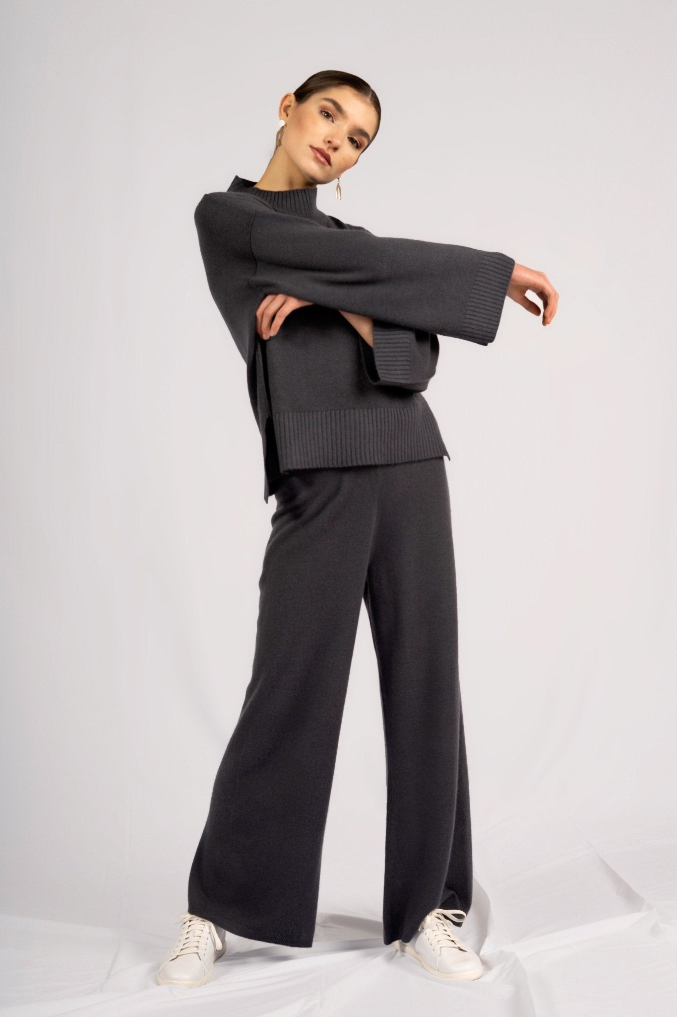 GINA Ethical Cashmere Pantscategory_Womens Clothing from CASHE Cashmere - SHOPELEOS