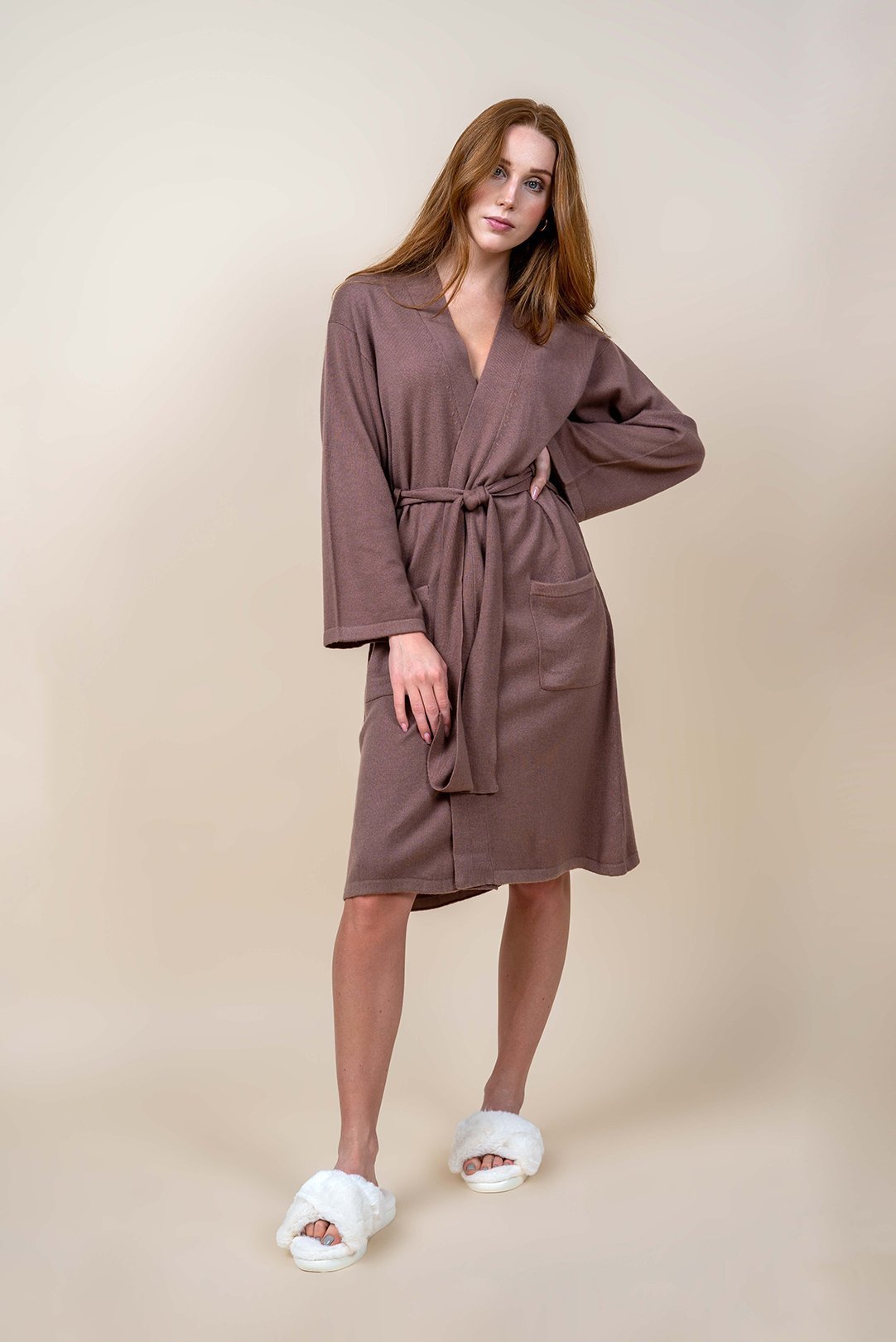 GIULIETTA Ethical Cashmere Robecategory_Womens Clothing from CASHE Cashmere - SHOPELEOS