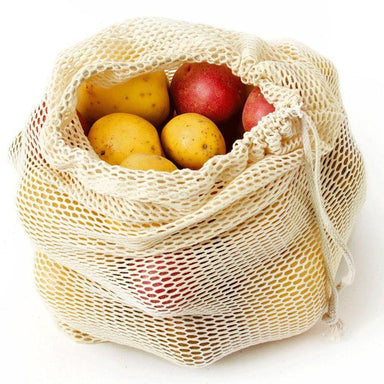 Cotton Mesh Bags - Set of 2category_Kitchen & Dining from Kiwi Eco Box - SHOPELEOS