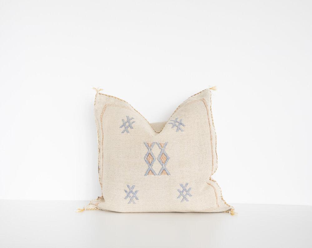 Moroccan Sabra Cactus Silk Pillow Cover 35category_Decor from Creative Women - SHOPELEOS