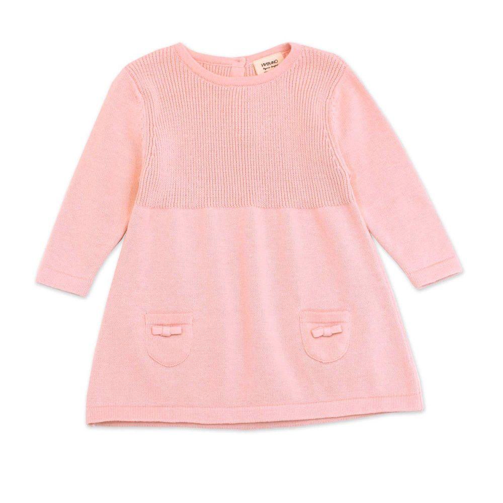 Dress Sweater Knit Organic Cotton (Blush)category_Kids from lu & ken co - SHOPELEOS