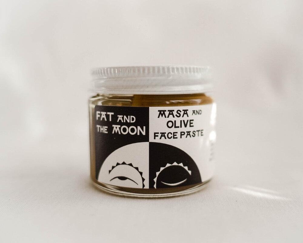 Masa &amp; Olive Face Pastecategory_Skincare from Fat and the Moon - SHOPELEOS