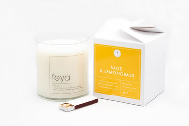 Sage & Lemongrasscategory_Décor from Feya Candle Co. - SHOPELEOS
