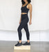 High-rise pocket legging by Girlfriend Collective | Blackcategory_Womens Clothing from Girlfriend Collective - SHOPELEOS