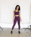 High-rise pocket legging by Girlfriend Collective | Plumcategory_Womens Clothing from Girlfriend Collective - SHOPELEOS