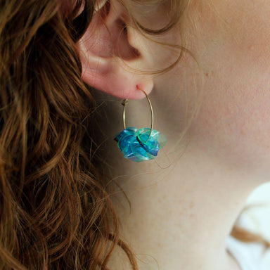 Oceania Hoop Earringscategory_Accessories from Giulia Letzi + META Jewelry - SHOPELEOS