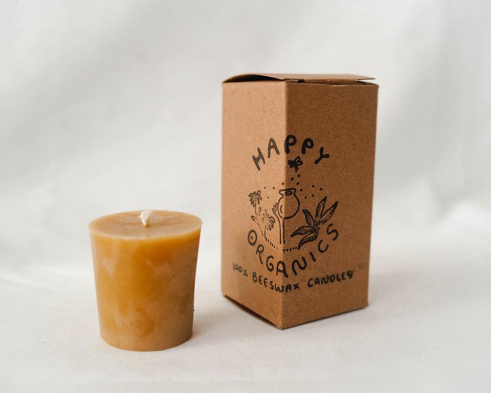 Happy Organics Votive Candles from Happy Organics - SHOPELEOS