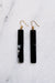 Tinh 16K Gold-Plated Brass Buffalo Horn Minimalist Bar Earringscategory_Accessories from Hathorway - SHOPELEOS
