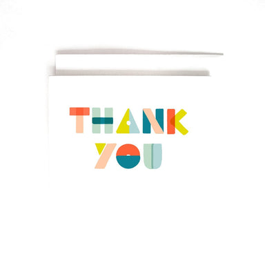 Thank You Shapes Boxed Set of 8 Cardscategory_Office & Desk Accessories from Joy Paper Co. - SHOPELEOS