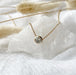 LIMITED EDITION 14K White Sapphire Necklacecategory_Accessories from Kind Karma Company - SHOPELEOS