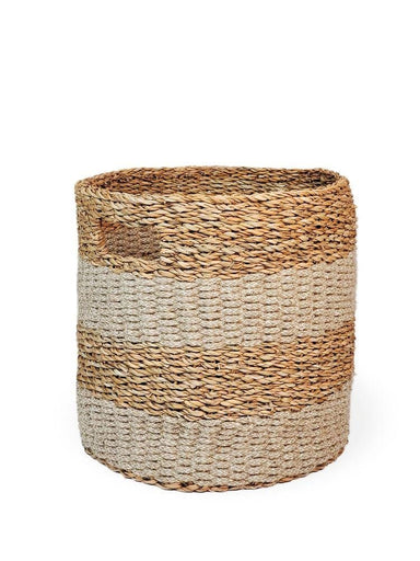 Savar Hamper Basket with Handle - Natural (Set of 3)category_Décor from KORISSA - SHOPELEOS