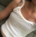 Maya Tank | White | LACAUSAcategory_Womens Clothing from Lacausa - SHOPELEOS