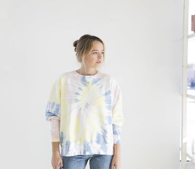 Slater Organic Cotton Sweatshirt | Tie Dye | Lacausacategory_Womens Clothing from Lacausa - SHOPELEOS