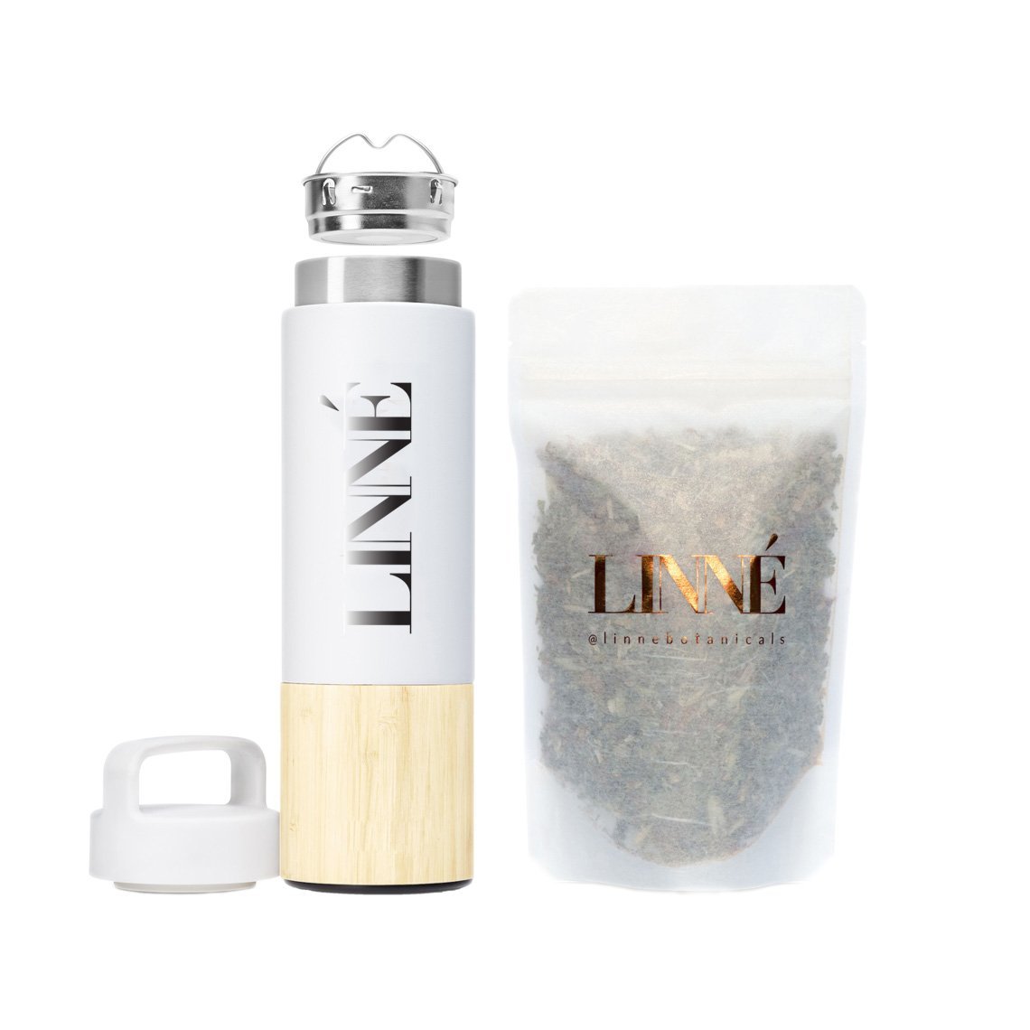 LINNÉ Insulated Bottle and Skin Teacategory_Kitchen & Dining from LINNE - SHOPELEOS