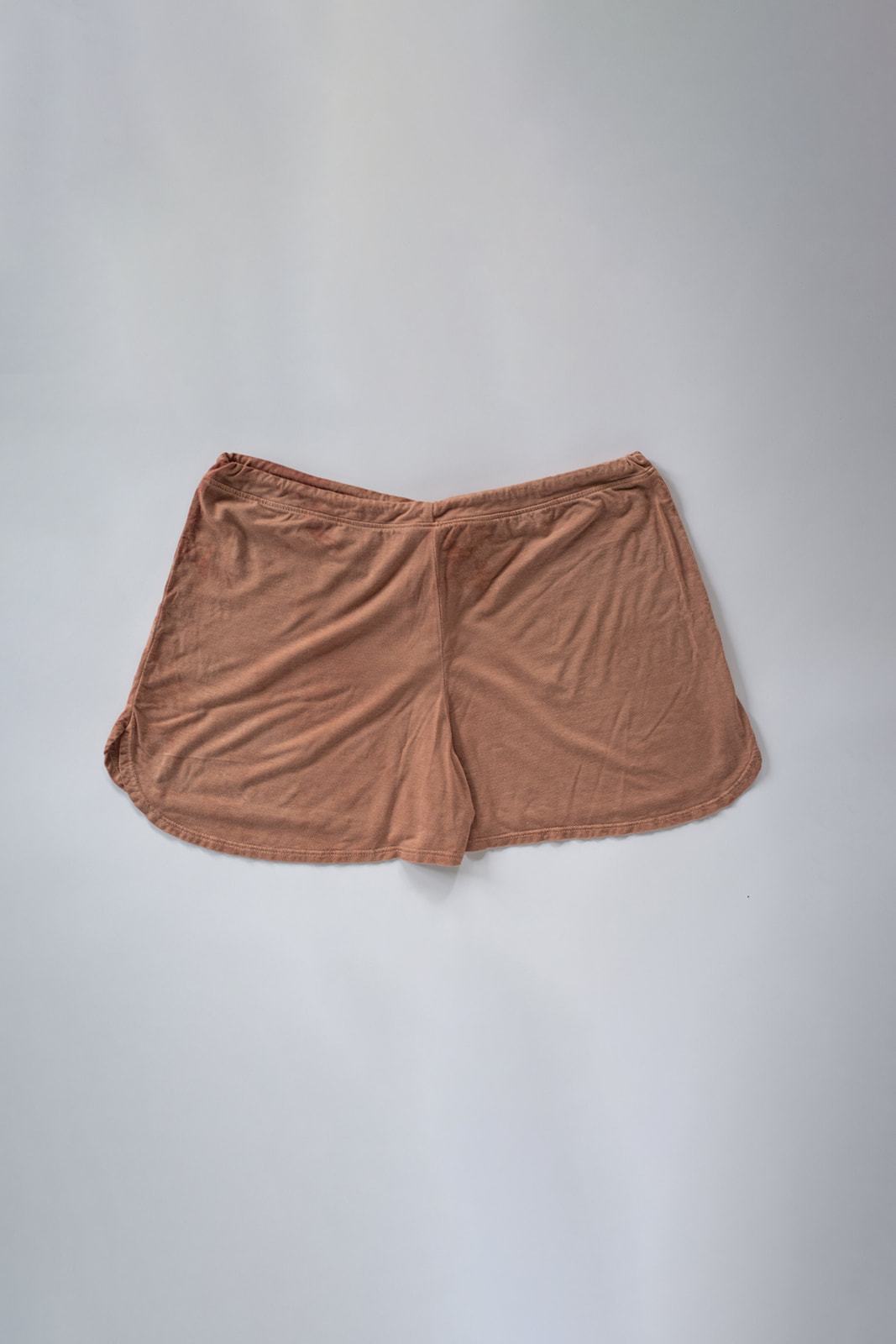 Bamboo Lounge Shorts in Terra CottaLoungewear from MADI - SHOPELEOS