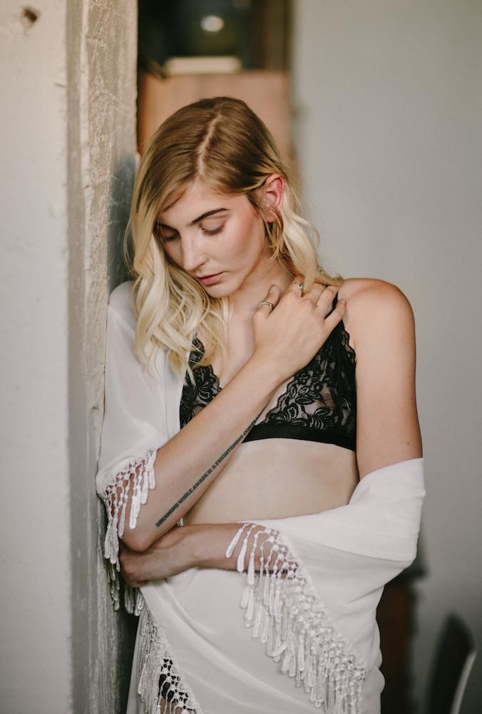 Luxe Lace Bralette in Blackcategory_Womens Clothing from MADI - SHOPELEOS
