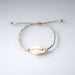 Braided Cowrie Shell Bracelet from OIYA - SHOPELEOS