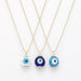 Evil Eye Pendant Necklace from OIYA - SHOPELEOS