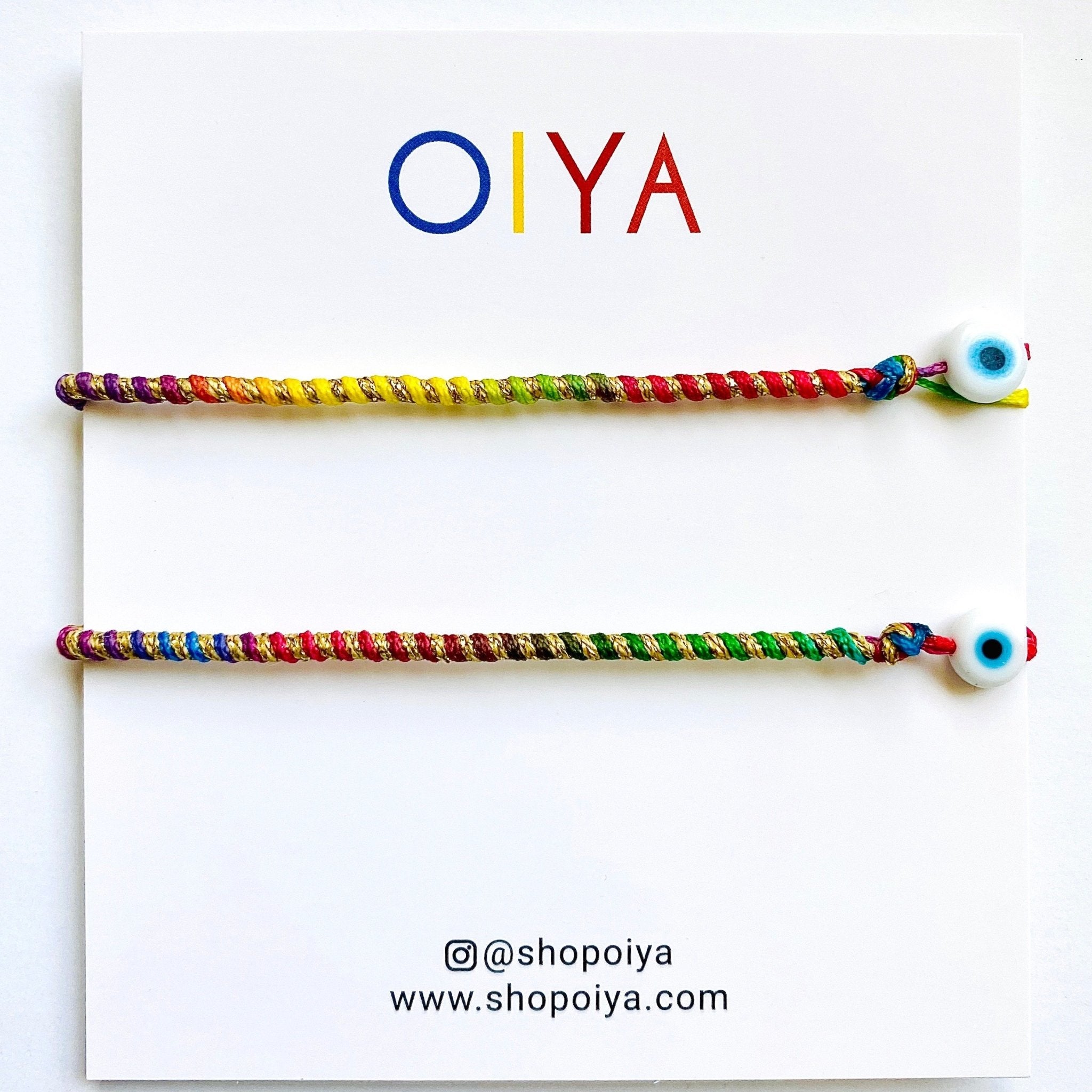 Set 1 - Twisted Duo Color Braceletcategory_Accessories from OIYA - SHOPELEOS