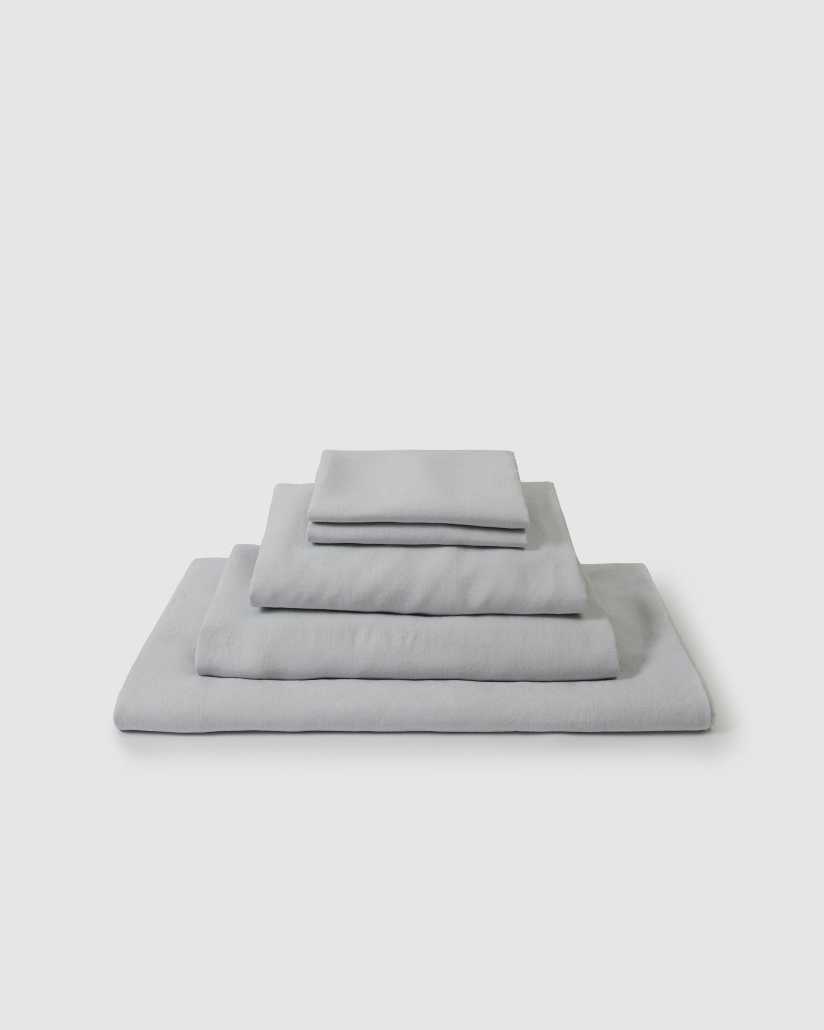 Marcel Linen Collection Set - Glaciercategory_Bedding & Bath from SUNDAY MORNING - SHOPELEOS
