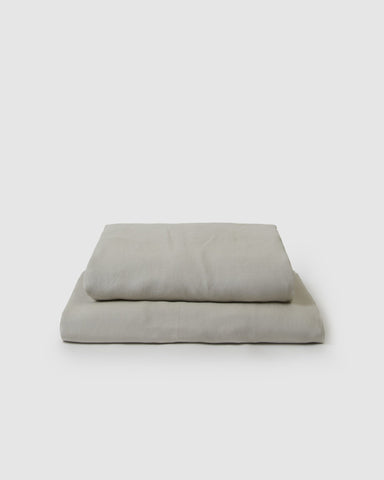 Marcel Linen Sheet Set - Dovecategory_Bedding & Bath from SUNDAY MORNING - SHOPELEOS