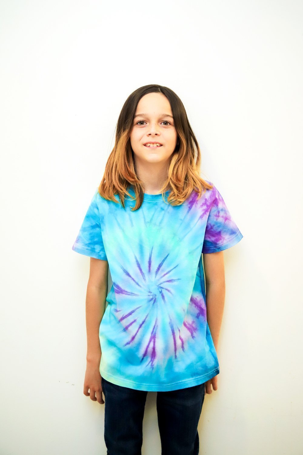 Galaxy Tie- Dye Commissioned Tshirt By Dee Silkiecategory_Womens Clothing from The Good Tee - SHOPELEOS