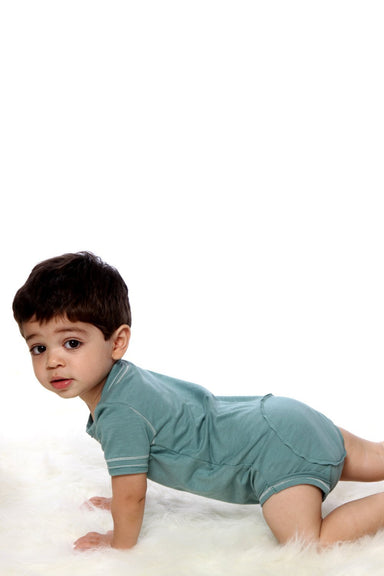The Fair Trade Baby Short Sleeve Diaper Shirtcategory_Toddlers from The Good Tee - SHOPELEOS