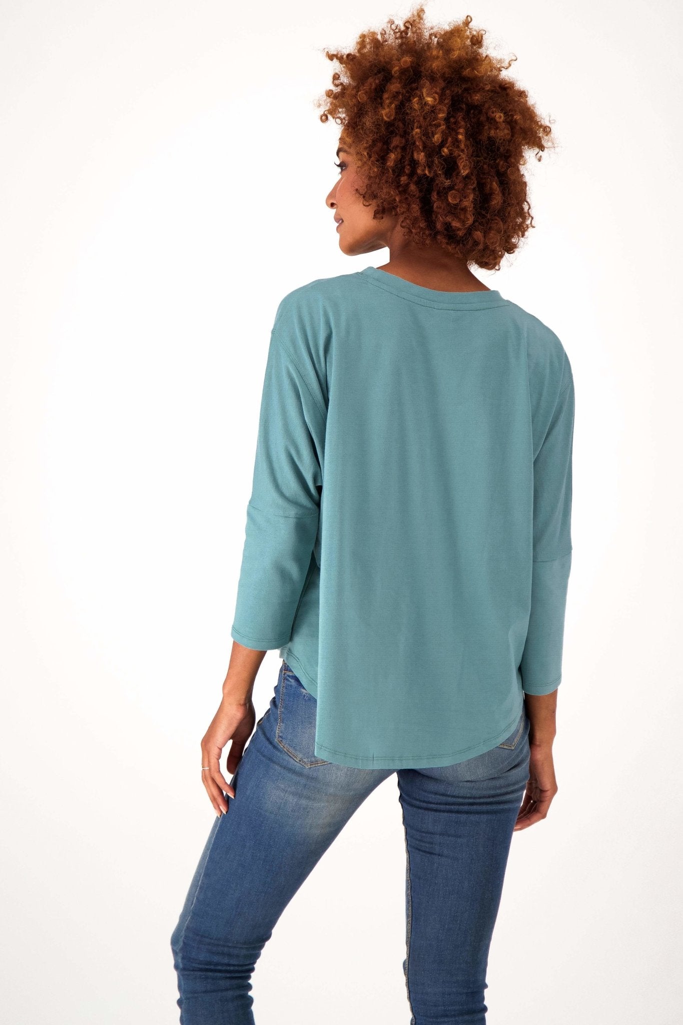 The Favorite Relaxed Fit Eco-Batwing Tee category_Womens Clothing from The Good Tee - SHOPELEOS