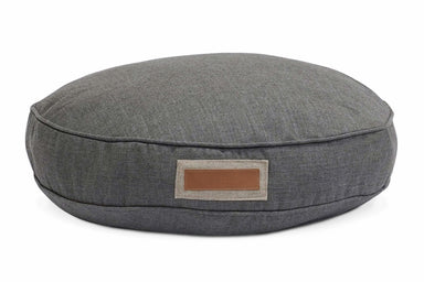 Round Pet Bed in Stone Shepherdcategory_Decor from The Houndry - SHOPELEOS
