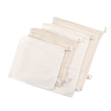 Organic Cotton Mesh/Muslin Produce Bag Setcategory_Kitchen & Dining from The Market Bags - SHOPELEOS