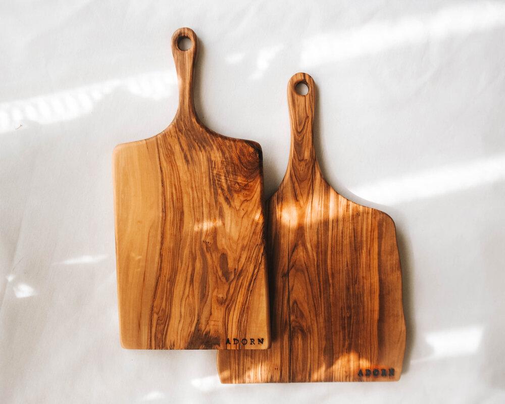 Olive Wood Cutting Board from The Olive Wood Project - SHOPELEOS