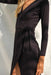 Farrah Wrap Dress (Midnight)category_Womens Clothing from THIS IS A LOVE SONG - SHOPELEOS