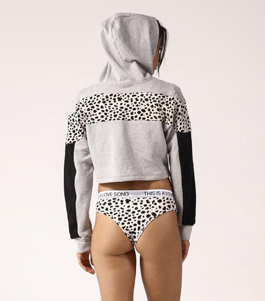 Sloan Sweatshirt (Black/Cheetah)category_Womens Clothing from THIS IS A LOVE SONG - SHOPELEOS