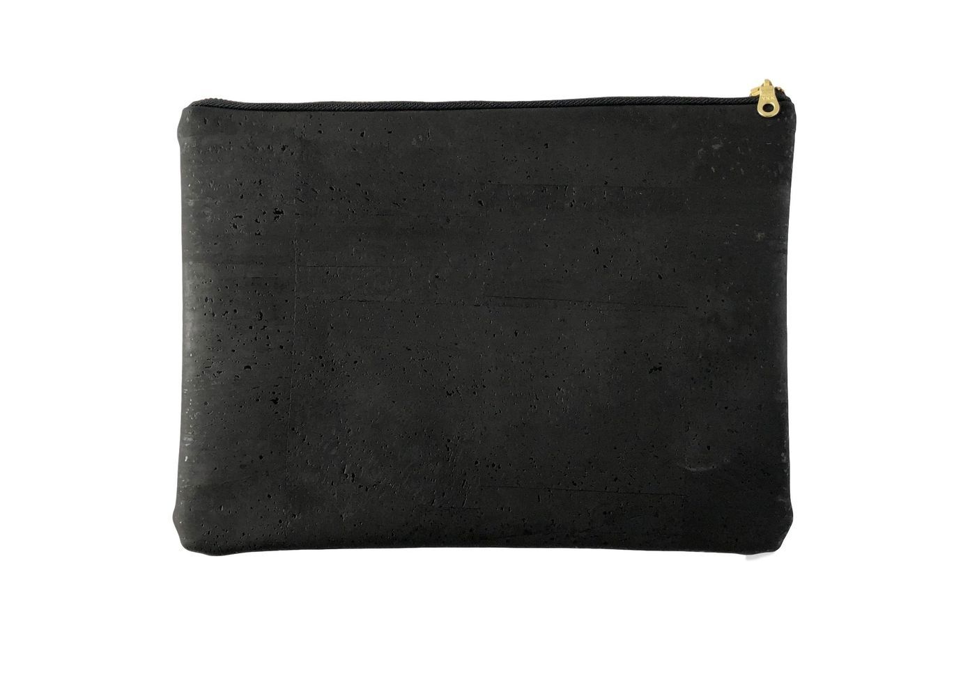 Gloria Clutch In Black Corkcategory_Accessories from Tzoma - SHOPELEOS
