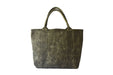 Marie Tote In Olive Green Waxed Canvascategory_Accessories from Tzoma - SHOPELEOS