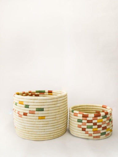 Guacamaya medium storage fique woven basketcategory_Decor from Zuahaza - SHOPELEOS