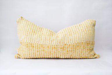 Pitaya Yellow Lumbar Pillowcategory_Décor from Zuahaza - SHOPELEOS